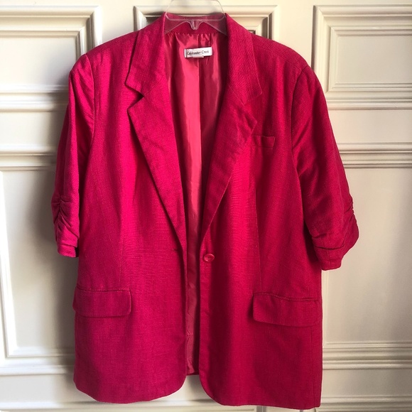 Coldwater Creek Jackets & Blazers - ✨SALE✨ Pink Linen Blazer from Coldwater Creek